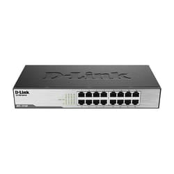 D-Link DES-1016D Non gestito Fast Ethernet (10/100) Nero