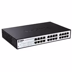 D-Link EasySmart, Gestito, L2, Gigabit Ethernet (10/100/1000), Full duplex, Supporto Power over Ethernet (PoE), Montaggio rac ...