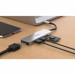 D-Link DUB-M530 replicatore di porte e docking station per laptop Cablato USB 3.2 Gen 1 (3.1 Gen 1) Type-C Alluminio, Nero - Vista aggiuntiva 4
