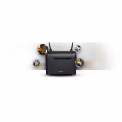 D-Link AC1200 router wireless Gigabit Ethernet Dual-band (2.4 GHz/5 GHz) 4G Nero - Vista aggiuntiva 6