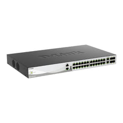 D-Link DMS-3130-30TS/E switch di rete Gestito L3 10G Ethernet (100/1000/10000) Montaggio da desktop/parete Nero