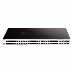 D-Link DGS-1210-52, Gestito, L2, Gigabit Ethernet (10/100/1000), Full duplex, Montaggio rack, 1U