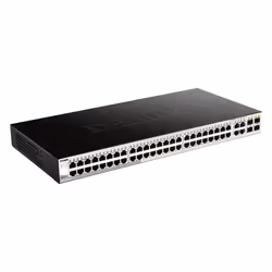 D-Link DGS-1210-52 Gestito L2 Gigabit Ethernet (10/100/1000) 1U Nero