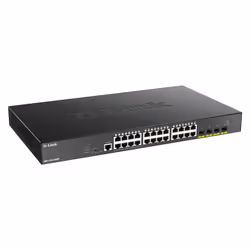 D-Link DGS-1250-28XMP Gestito L3 Gigabit Ethernet (10/100/1000) Supporto Power over Ethernet (PoE) Nero