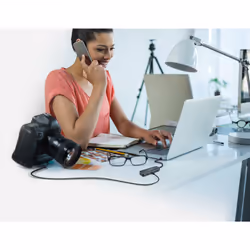 D-Link DUB-2325 replicatore di porte e docking station per laptop USB tipo-C Grigio - Vista aggiuntiva 4