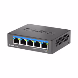 D-Link DMS-105 Non gestito L2 2.5G Ethernet (100/1000/2500) Nero - Vista aggiuntiva 4