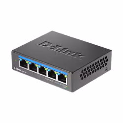 D-Link DMS-105 Non gestito L2 2.5G Ethernet (100/1000/2500) Nero - Vista aggiuntiva 5