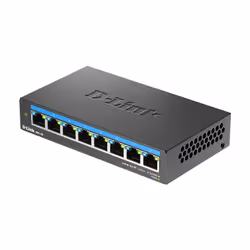 D-Link DMS-108 Non gestito L2 2.5G Ethernet (100/1000/2500) Nero - Vista aggiuntiva 4