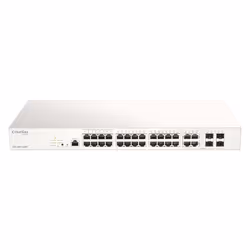 D-Link DBS-2000-28MP/E switch di rete Gestito L2 Gigabit Ethernet (10/100/1000) Supporto Power over Ethernet (PoE) Grigio