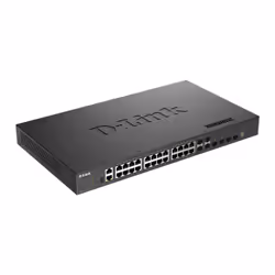 D-Link DXS-3410-32XY switch di rete Gestito L3 Fast Ethernet (10/100) Nero - Vista aggiuntiva 2