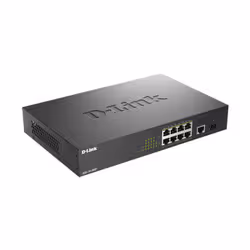 D-Link DGS-1010MP/E switch di rete Non gestito L2 Gigabit Ethernet (10/100/1000) Supporto Power over Ethernet (PoE) 1U Nero - Vista aggiuntiva 2