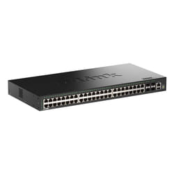 D-Link DGS-1530-52/E switch di rete Gestito L2 Gigabit Ethernet (10/100/1000) Nero