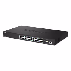 D-Link DMS-1250-28/E switch di rete Gestito L2 2.5G Ethernet (100/1000/2500) Nero - Vista aggiuntiva 3