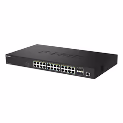 D-Link DMS-1250-28P/E switch di rete Gestito L2 2.5G Ethernet (100/1000/2500) Supporto Power over Ethernet (PoE) Nero - Vista aggiuntiva 3