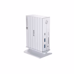 D-Link DUF-E01/E replicatore di porte e docking station per laptop Cablato Thunderbolt 4 Bianco - Vista aggiuntiva 2
