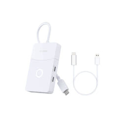 D-Link DUP-501 hub di interfaccia USB 3.2 Gen 1 (3.1 Gen 1) Type-C 5000 Mbit/s Bianco