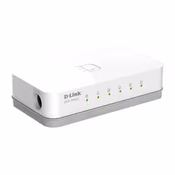 D-Link ES-1005C/E Non gestito Fast Ethernet (10/100) Desktop Bianco - Vista aggiuntiva 2