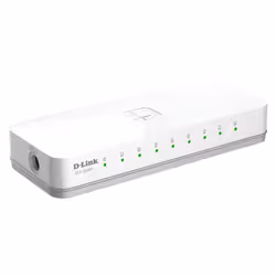 D-Link 0 Non gestito Fast Ethernet (10/100) Desktop Bianco - Vista aggiuntiva 2