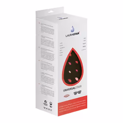 LauraStar 148.7804.898 rivestimento per asse da stiro Imbottitura per copriasse da stiro Cotone, Poliestere Nero - Vista aggiuntiva 4