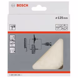 Bosch 1 609 200 245 fornitura per utensili rotanti per lucidatura Disco da lucidatura