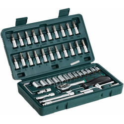 Brüder Mannesmann - Mannesmann - m 2040 – Set chiavi a tubo 1/4, 46 pz.