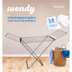 TWEED Stendibiancheria Con Alette Apribili - Vista aggiuntiva 2