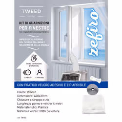 TWEED Kit Di Guarnizioni Finestre Per Condizionatori D'Aria Portatili - Vista aggiuntiva 3