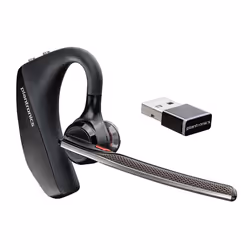 POLY Voyager 5200 UC, Wireless, Ufficio, Auricolare, Nero