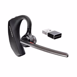 POLY Voyager 5200 UC Auricolare Wireless In-ear Ufficio Bluetooth Nero