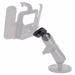 RAM Mounts RAM-B-238 kit di fissaggio Nero Alluminio