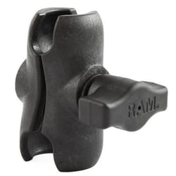 RAM Mounts RAP-B-201U-A kit di fissaggio Nero Composito, Gomma