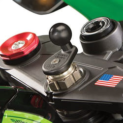 RAM Mounts RAM-B-342U kit di fissaggio Nero Alluminio, Gomma