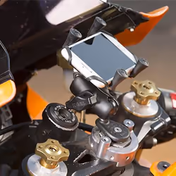RAM Mounts RAM-B-342U kit di fissaggio Nero Alluminio, Gomma
