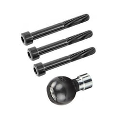 RAM Mounts RAM-B-367U kit di fissaggio Nero Alluminio, Gomma