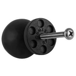 RAM Mounts RAM-HOL-UN7-BALL-CU kit di fissaggio Nero Composito, Gomma