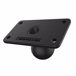 RAM Mounts RAM-2462U, Alluminio, Nero