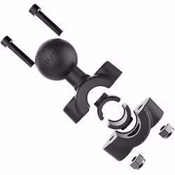 RAM Mounts RAM-B-408-37-62U kit di fissaggio Nero Alluminio, Gomma