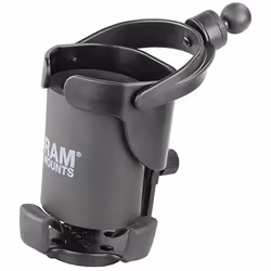 RAM Mounts RAP-B-417BU supporto per tazza Nero Composito, Gomma