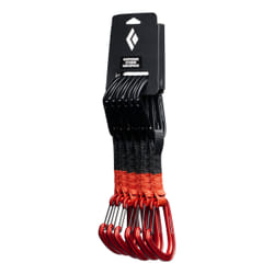 Black Diamond HotForge Hybrid Quickpack Moschettone di blocco A forma di D Alluminio Rosso 6 pz