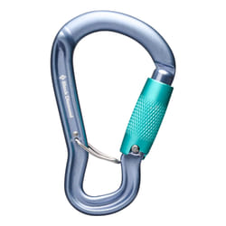 Black Diamond GridLock Triple Lock Moschettone di blocco A forma di D Grigio 1 pz