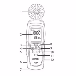 FLIR HANDHELD INDOOR AIR QUALITY;CARBON DIOXIDE METER rilevatore di gas Monossido di carbonio (CO) - Vista aggiuntiva 4