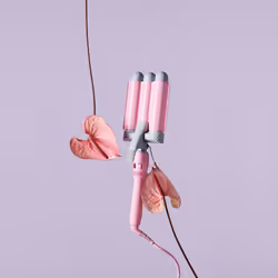 Mermade Hair Waver Ferro per ricci Caldo Rosa 2,5 m - Vista aggiuntiva 8