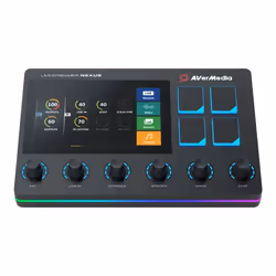 AVerMedia AX310 mixer audio 3 canali 10 - 20000 Hz Nero - Vista aggiuntiva 6