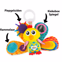 Lamaze Jacque the Peacock giocattolo da appendere per bambini - Vista aggiuntiva 3