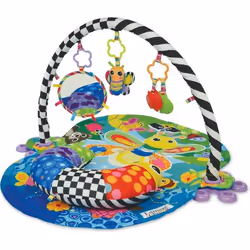 Lamaze Freddie the Firefly 3 in 1 Gym, Tappetino da gioco per bambino, Multicolore