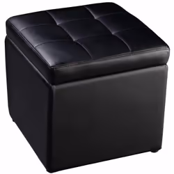 INFORMAZIONI Design convincente: Il design elegante dello sgabello pieghevole rende questo cubo di seduta unico. Non solo è u ...
