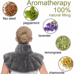 AROMA SEASON cuscino per collo e spalle in nocciolo di ciliegia con aroma profumato 1 St - Vista aggiuntiva 3