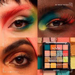 Palette di ombretti Ultimate Paradise Shock 16 x 0,8 gr