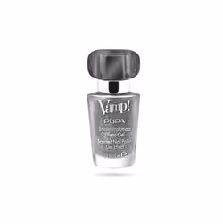 PUPA Milano Vamp! 307 Platinum Silver 9ml, 9 ml, Argento, Platinum Silver, Colorante, Bottiglia, 24 mese(i)