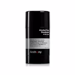 Anthony 10612027, Uomo, Deodorante, 74 g, basil, ylang-ylang, grapefruit, orange, and wintergreen help deodorize, Aqua (Water ...